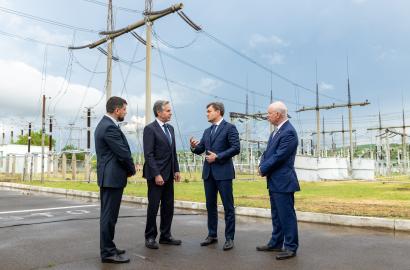 Prim-ministrul Dorin Recean, în discuții cu secretarul de stat al SUA, Antony Blinken: „Republica Moldova și Statele Unite cooperează pentru a livra ceea ce contează cel mai mult pentru cetățeni - pace și bunăstare”