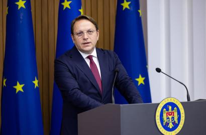 Premierul Dorin Recean, după întrevederea cu Olivér Várhelyi -2 